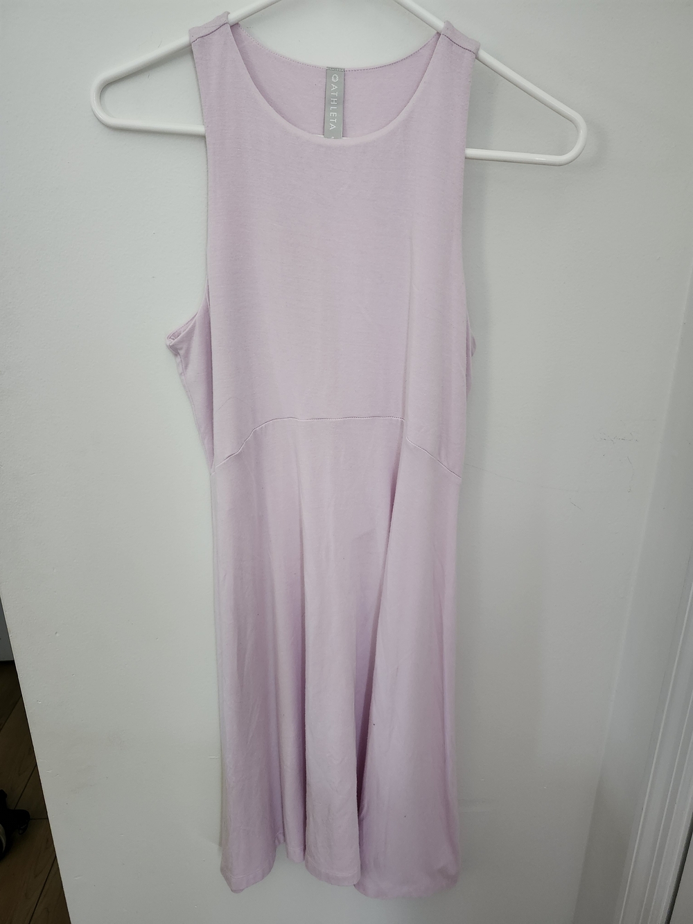 Athleta Lavender Tank Midi Dress